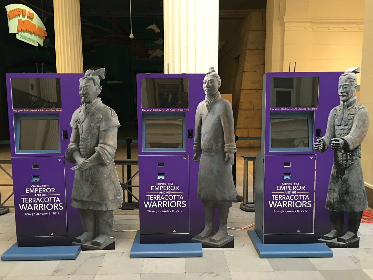 Digital Sign & Ticketing Kiosk project for The Field Museum